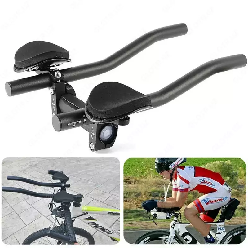 Tribar (tribar) Velosipedda aerobar.