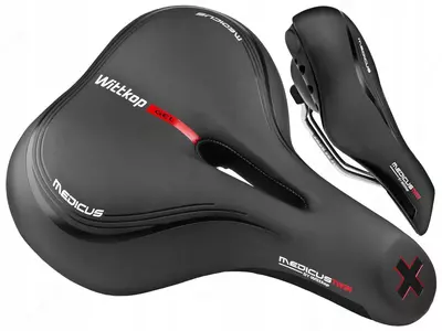 Седло для треккинговых велосипедов Wittkop Medicus Air Memory foam Tracking