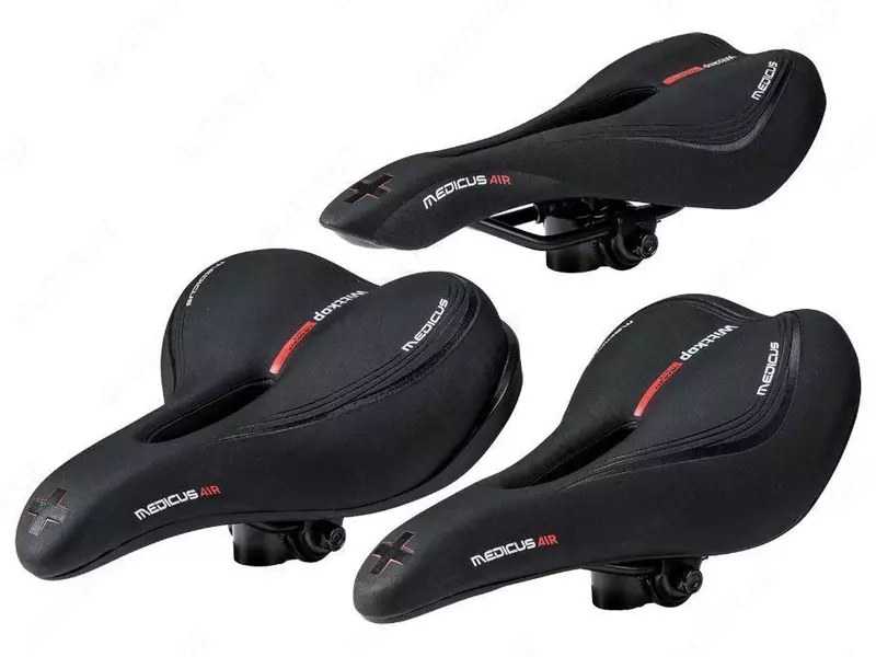 Седло для треккинговых велосипедов Wittkop Medicus Air Memory foam Tracking