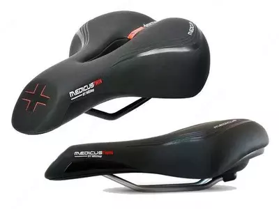 Седло для треккинговых велосипедов Wittkop Medicus Air Memory foam Tracking