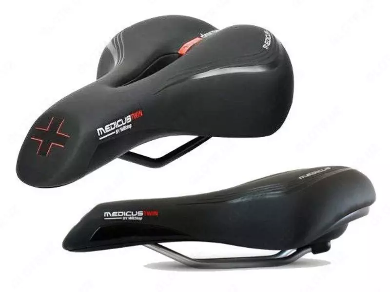 Седло для треккинговых велосипедов Wittkop Medicus Air Memory foam Tracking