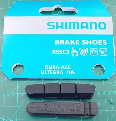 Вкладыш тормозной колодки, шоссейные, SHIMANO R55C4