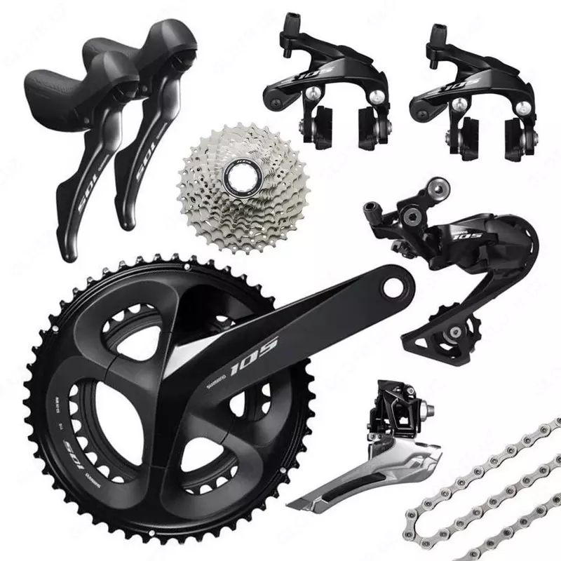 Shimano105 GROUPSET JAPAN ( передней системы 50, 52, 53 т )