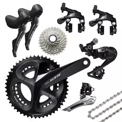 Shimano 105 GROUPSET JAPAN ( передней системы 50, 52, 53 т )