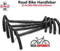 Руль шоссейный UNO 380/400/420/440mm 31.8mm алюмини.