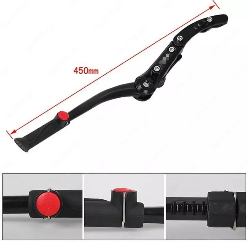 Подножка для велосипеда Feel Fit боковая телескопическая 24"-29"