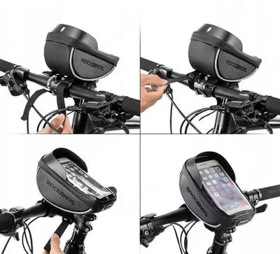 Велосумка для смартфона на руль Rockbros 010-4BK