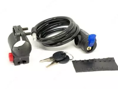 Велозамок, замок для велосипеда с защитой замочной скважины Anti-Theft.