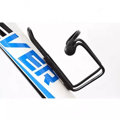 Флягодержатель черный алюминевый.