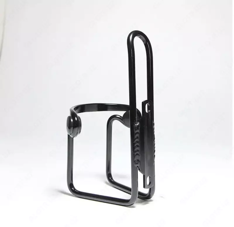 Флягодержатель черный алюминевый.