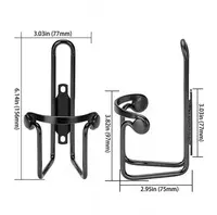 Флягодержатель черный алюминевый. Только в розницу