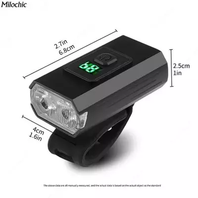 Велосипедный фонарь RECHARGEABLE BICYCLE LAMP.