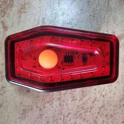 Велосипедный фонарь задний LIGHT USB