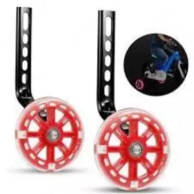 Вспомогательные гелевые колеса для велосипеда.