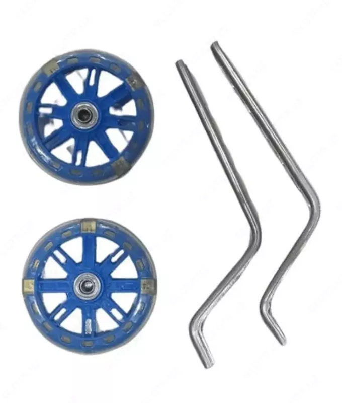 Вспомогательные гелевые колеса для велосипеда.