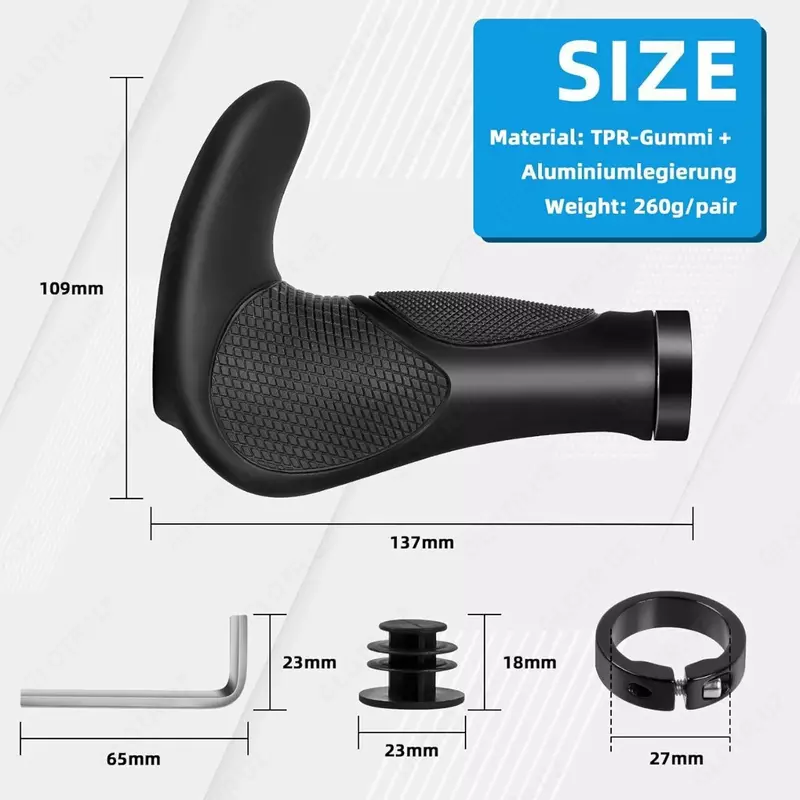 180 000 сум Грипсы на велосипед TOOPRE с рожками.