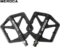 Педали MEROCA ударопрочный пламтик широкие.