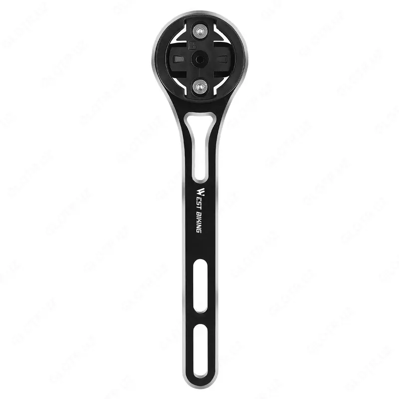 Крепление велокомпьютера и фонарь на велосипед.