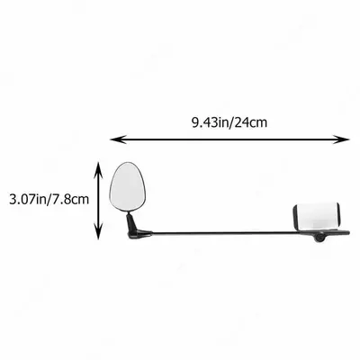 Зеркало заднего вида на шлем