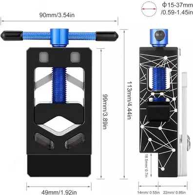Инструмент для ровной резки подсидельного штыря и вилки TOOPRE TL-330 velo-zapchasti