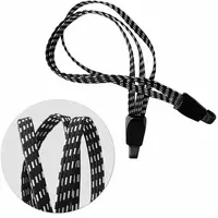 Резинка на багажник черно/белая.