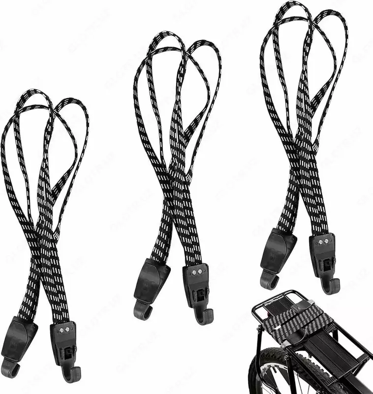 Резинка на багажник черно/белая.