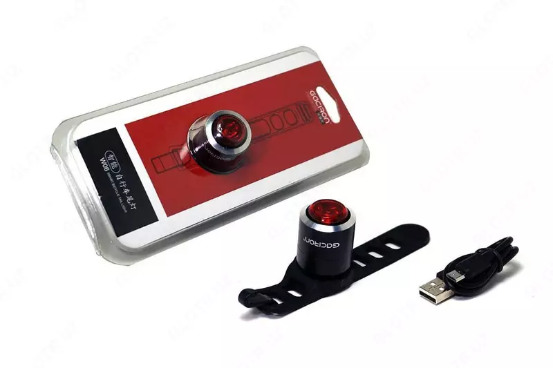 Фонарь задний GACIRON W06 5 LM USB