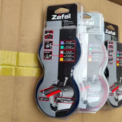 Антипрокольная лента Zefal на MTB, Шоссейный и Гравийные велосипеды (Made in France)