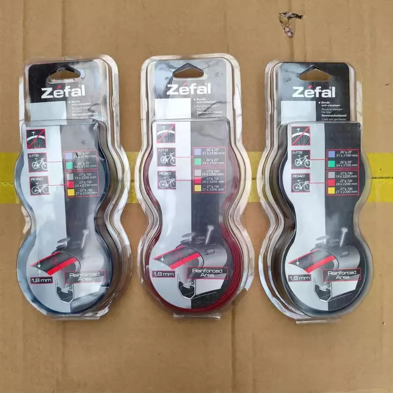 Антипрокольная лента Zefal на MTB, Шоссейный и Гравийные велосипеды (Made in France)
