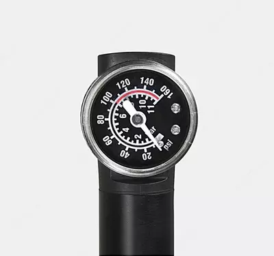 Насос Deli DL 880008 со шлангом и монометром (велосипед/самокат).