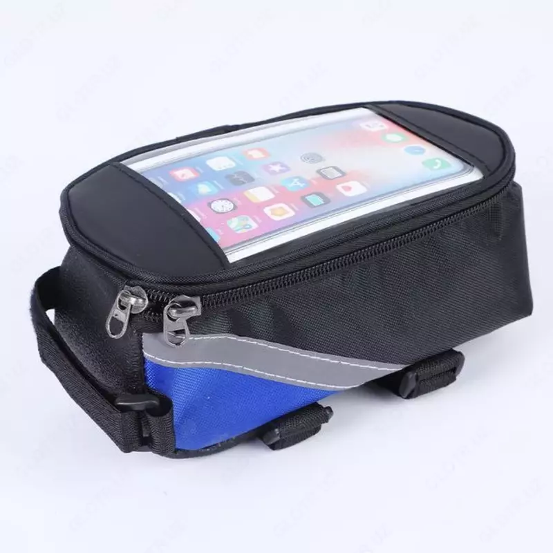 Вело-сумка на раму с сенсорным экраном для телефона