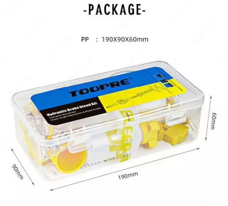 Универсальный набор для прокачки гидравлики TOOPRE