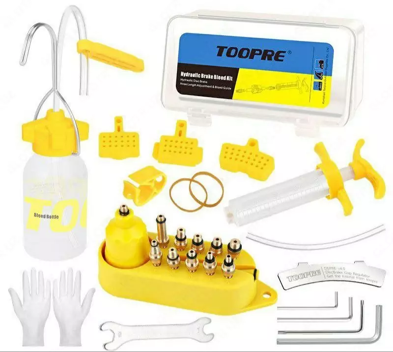 Универсальный набор для прокачки гидравлики TOOPRE