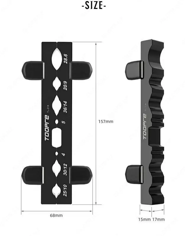 Многофункциональное зажимной инструмент для велосипедных запчастей TOOPRE