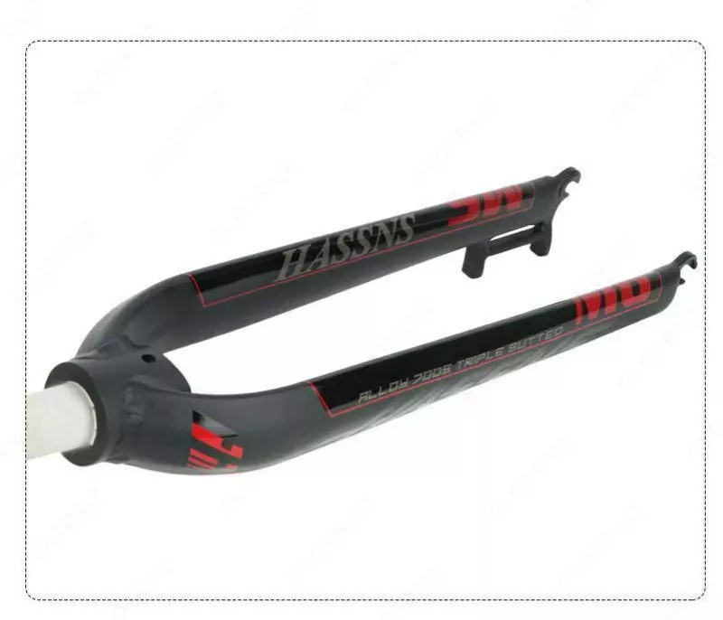 Вилка алюминевая HASSNS MD5 26/27,5/29