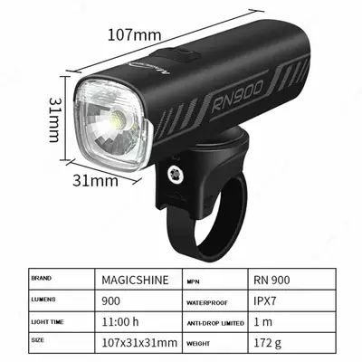 Фонарь MAGICSHINE RN 900 LUMENS :