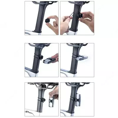 Фонарь / мигалка / стоп задний на велосипед ROCKBROS REX02