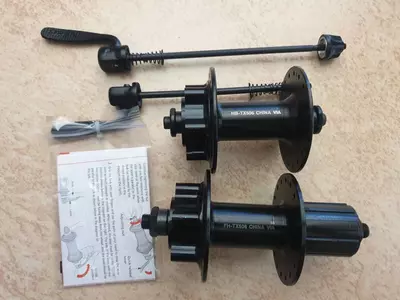 Втулки на велосипед shimano TX506.
