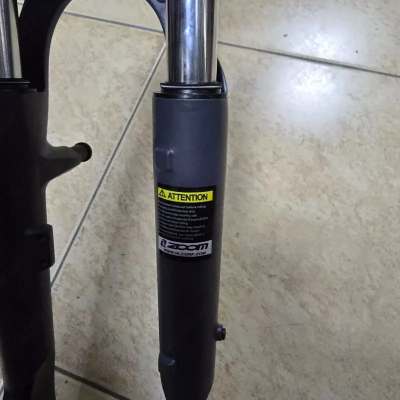 Вилка амортизационная ZOOM 26 disc/VBR. (С локаутом).