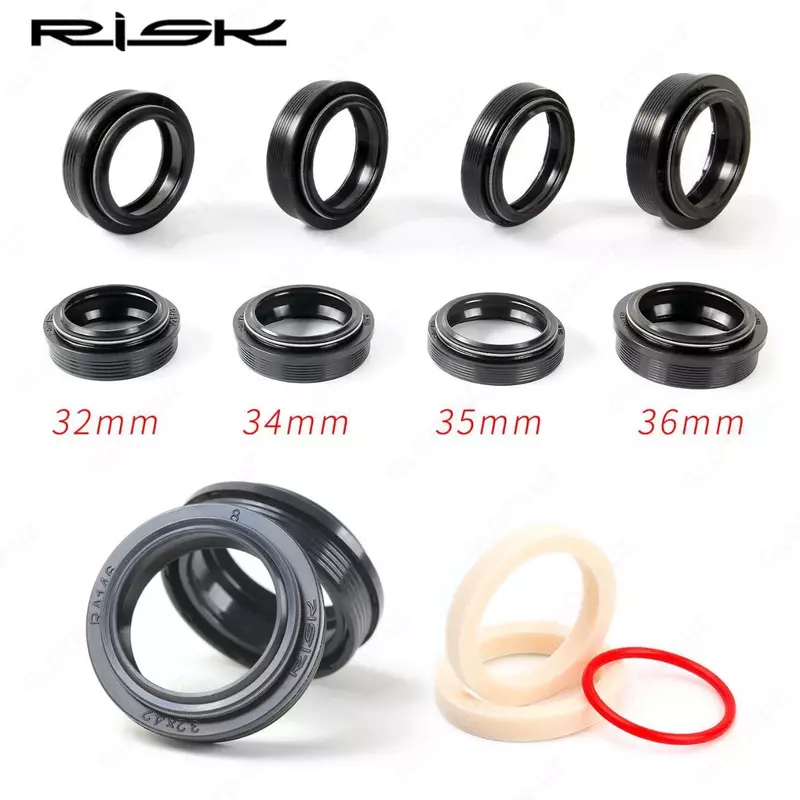 Сальник-Пыльник RISK для амортизационных вилок 32mm, 34mm, 35mm, 36mm.