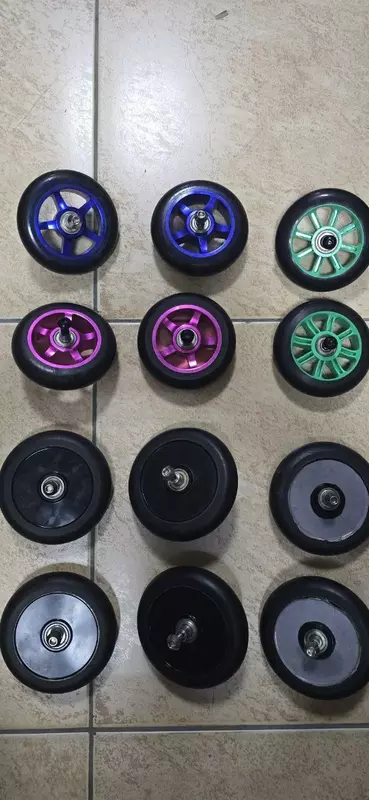 Колесо на трюковый самокат алюминий/пластик пром.