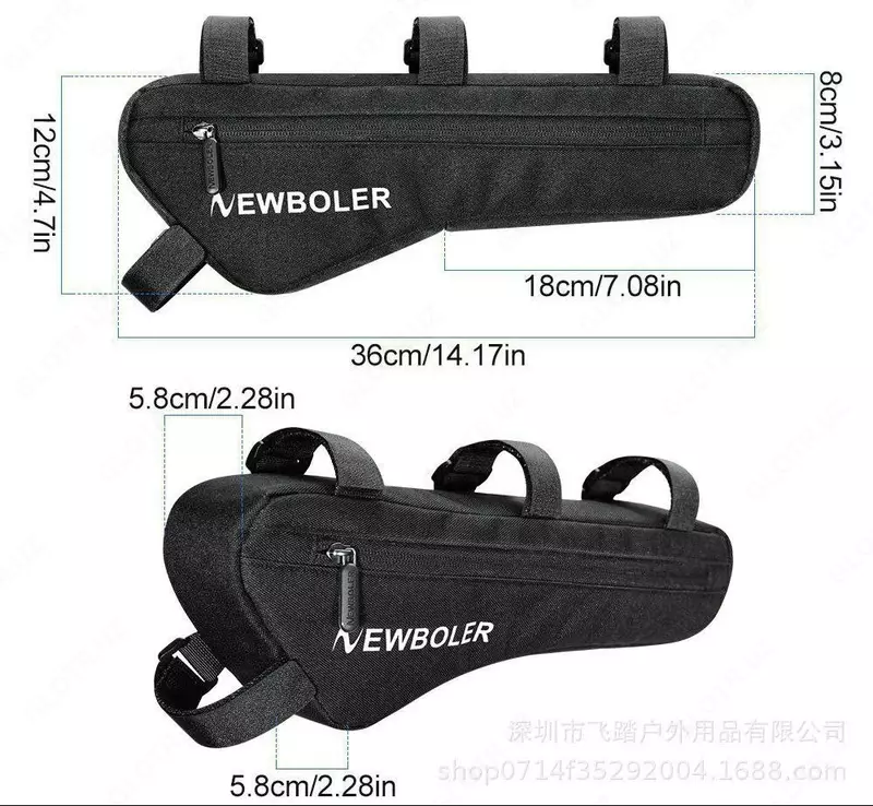 Сумка велосипедная - NEWBOLER под раму.