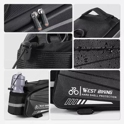 Сумка на багажник велосипеда West Biking 8.6L