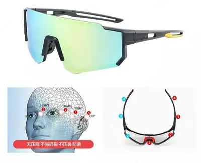 Linza uchun ramkali sport ko‘zoynaklari