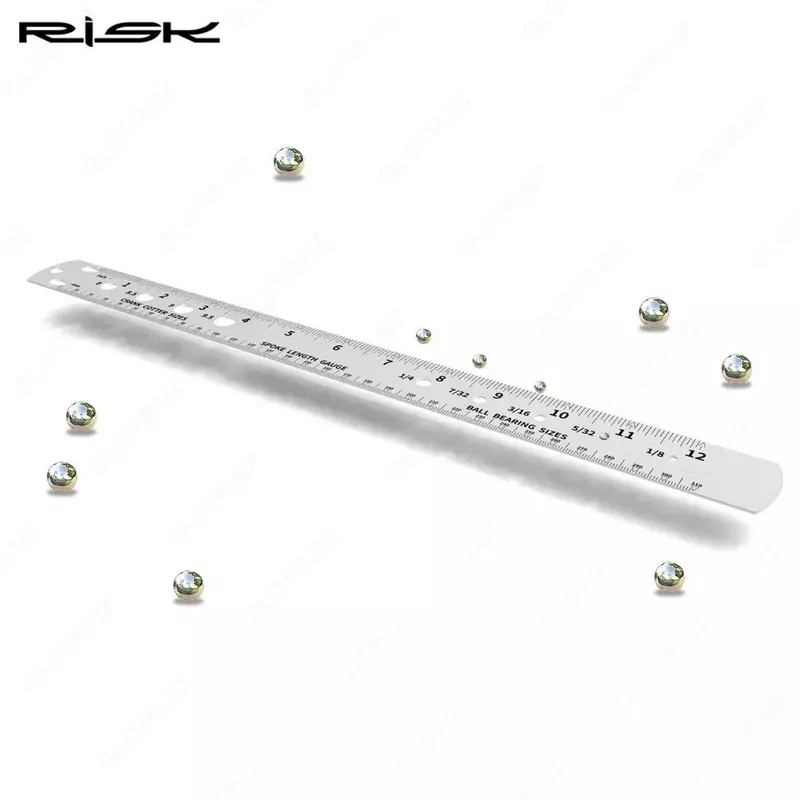 Линейка для измерения спиц и шариков RISK