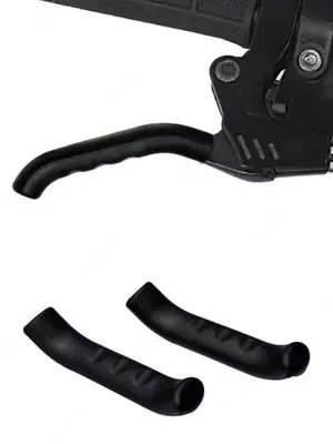 Резиновые накладки на тормозные ручки велосипеда.