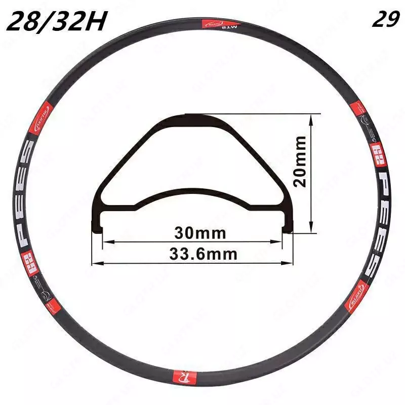Обод PEES MTB 29