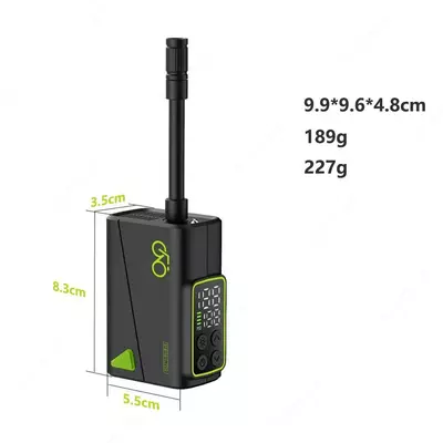 Портативный электро-насос для велосипеда.