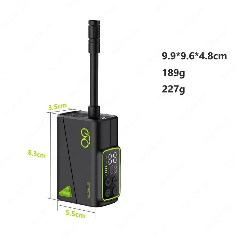 Портативный электро-насос для велосипеда.