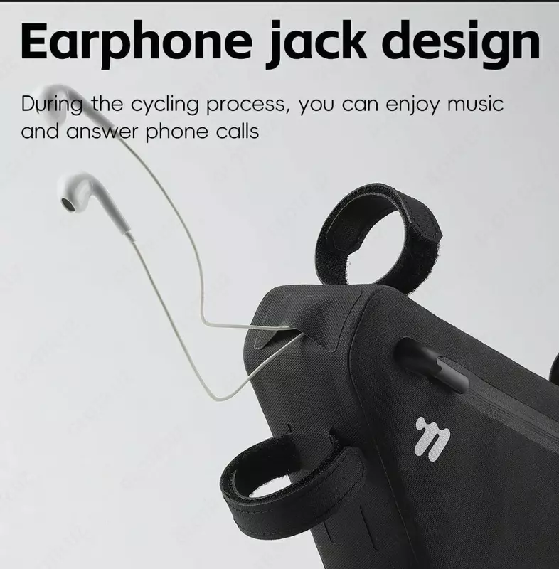 Велосумка треугольная на раму велосипеда WEST BIKING 1.2L